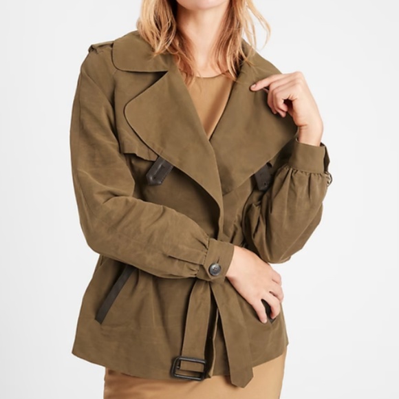 Banana Republic Heritage Sherpa-Collar Jacket in Waterbuck Brown - Picture 5 of 9